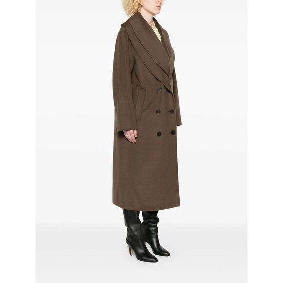 Rohe Brown Coats - Double Breasted & Peacoats Women